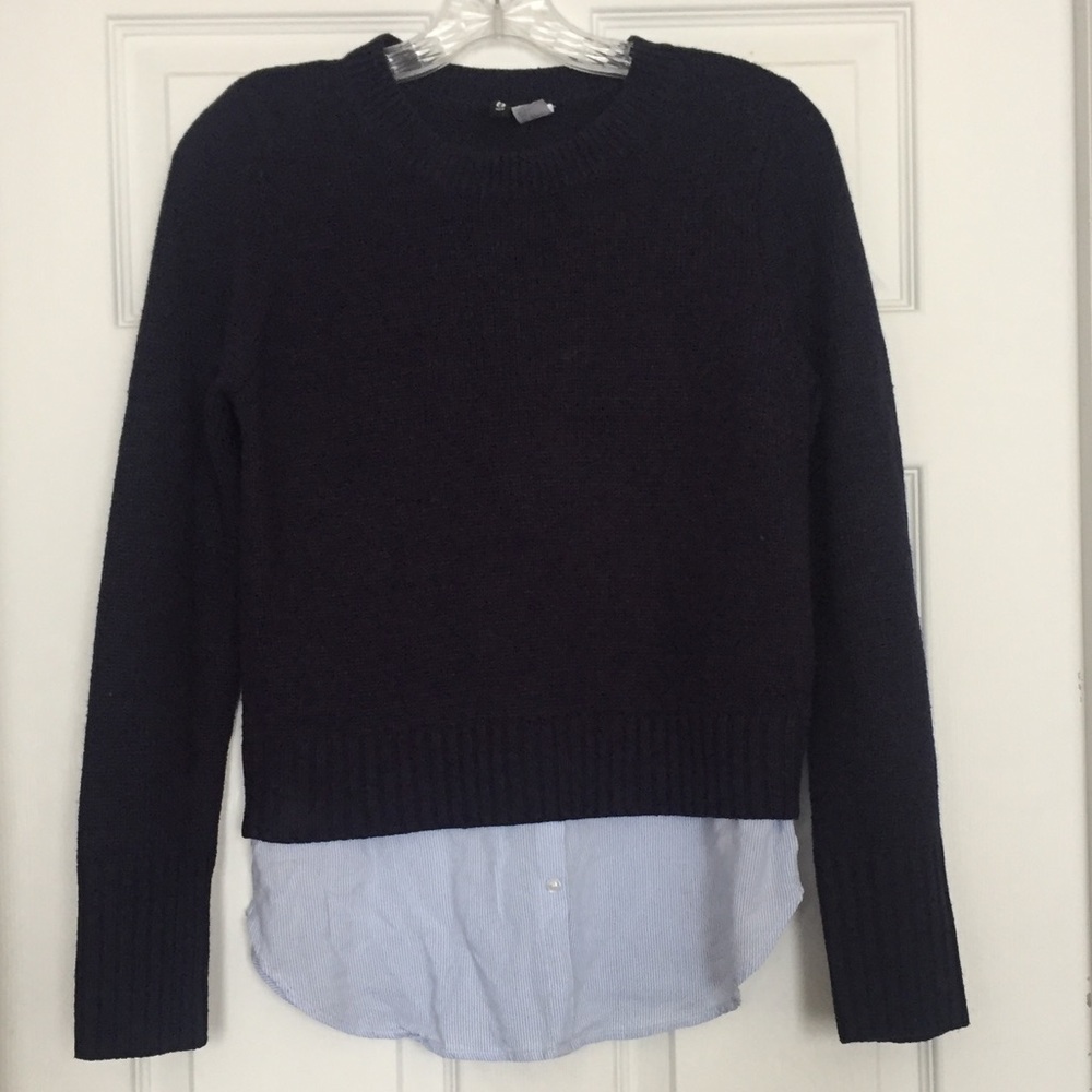 H&M Knit Sweater with attached extended hem - Picture 2 of 7